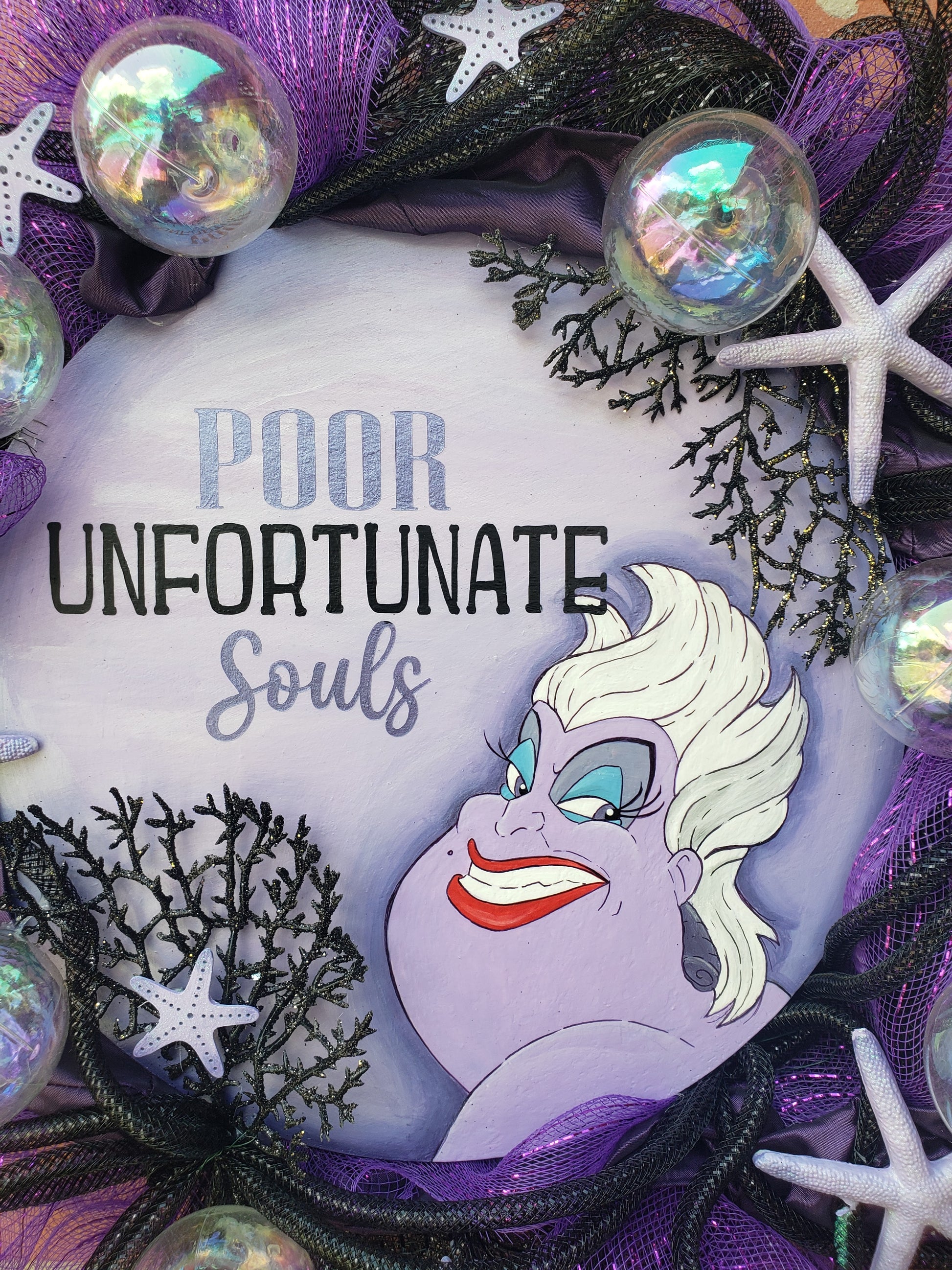 Ursula Poor Unfortunate Souls Villains Wreath