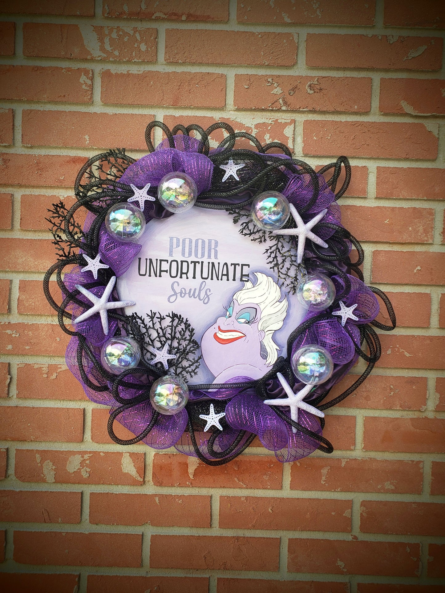 Ursula Poor Unfortunate Souls Villains Wreath