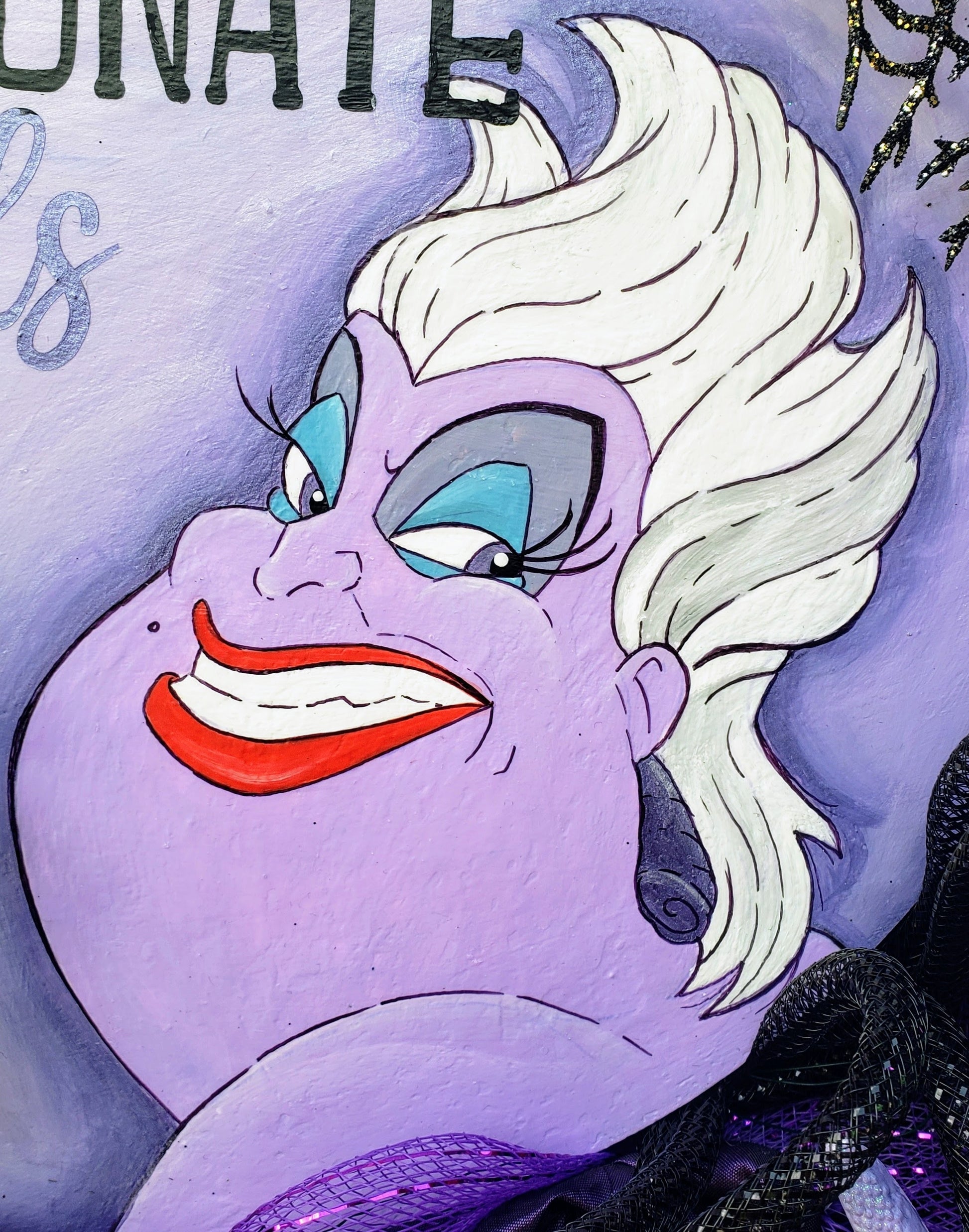 Ursula Poor Unfortunate Souls Villains Wreath