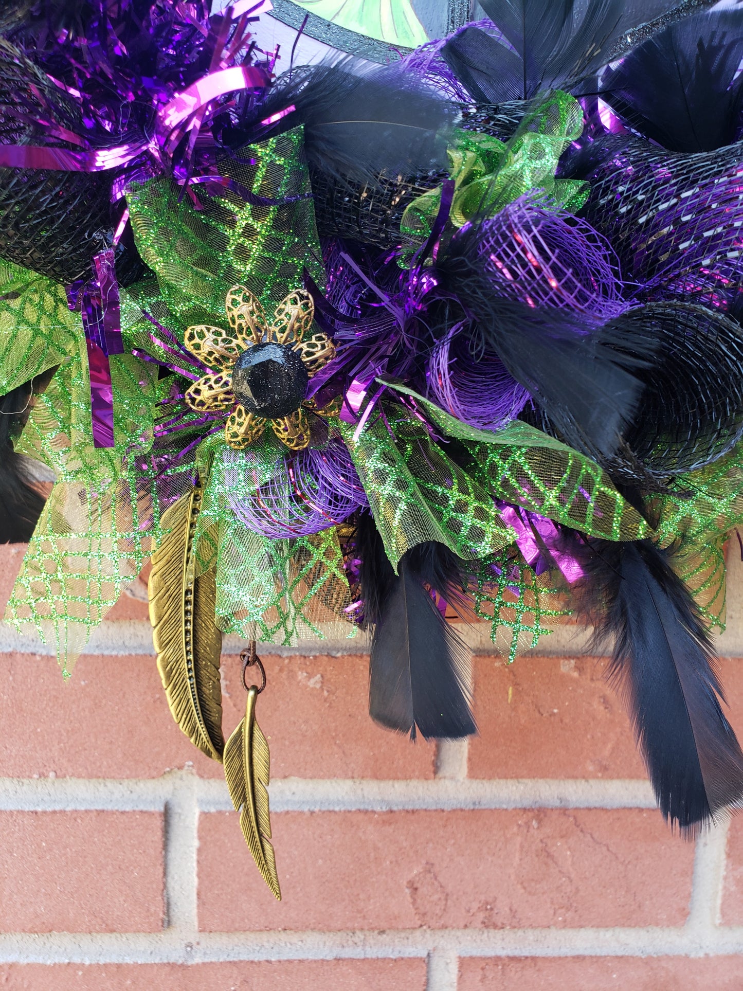 Maleficent with her dragon villains wreath