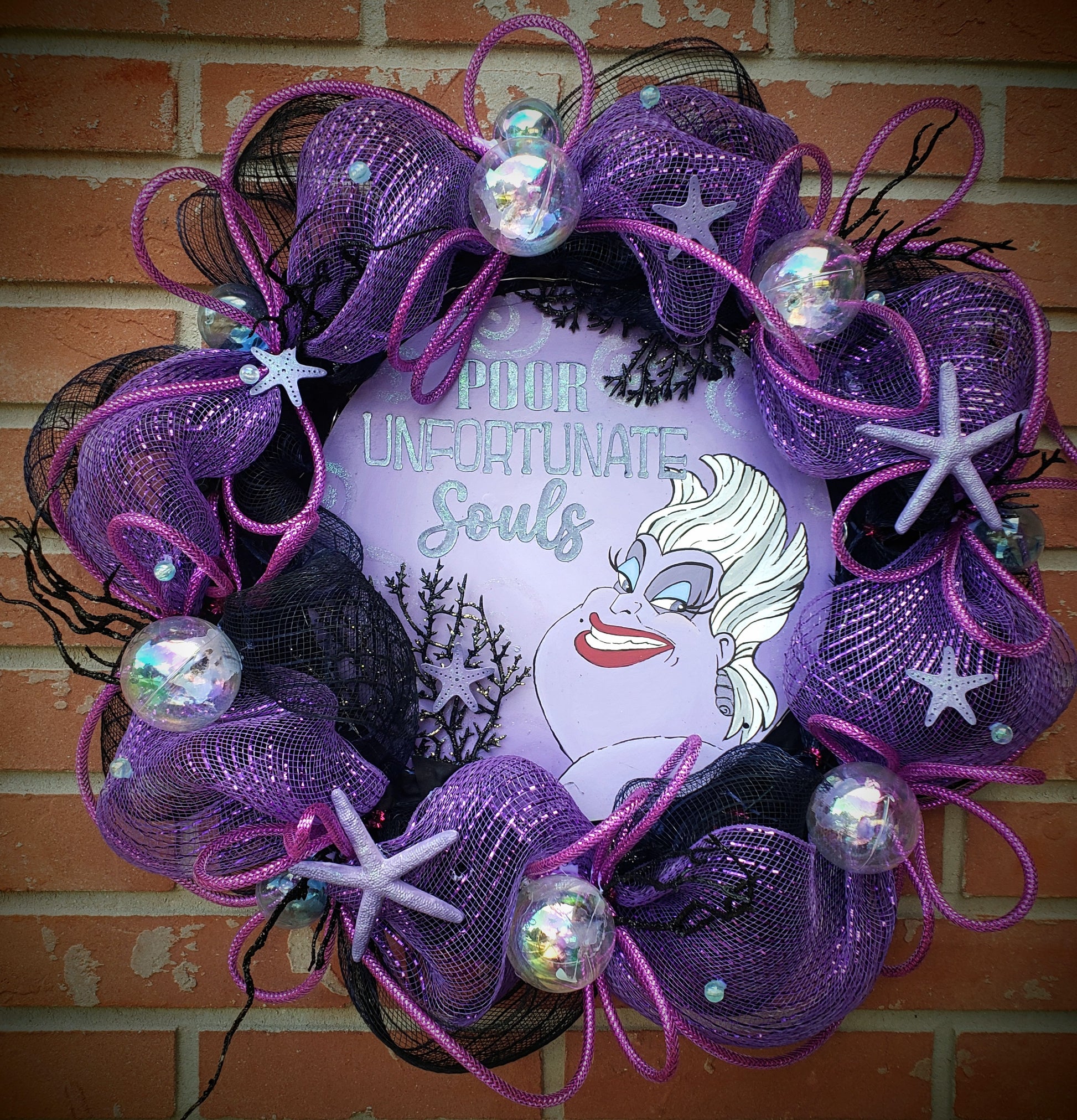 Ursula Poor Unfortunate Souls Villains Wreath