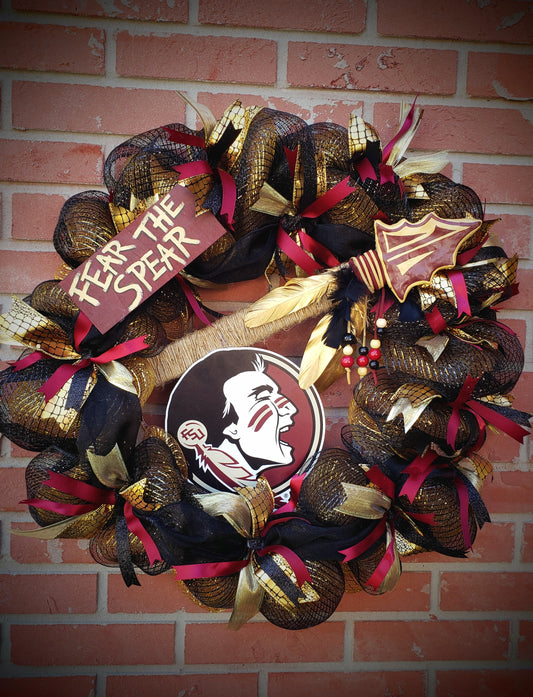 Florida State Seminoles Wreath