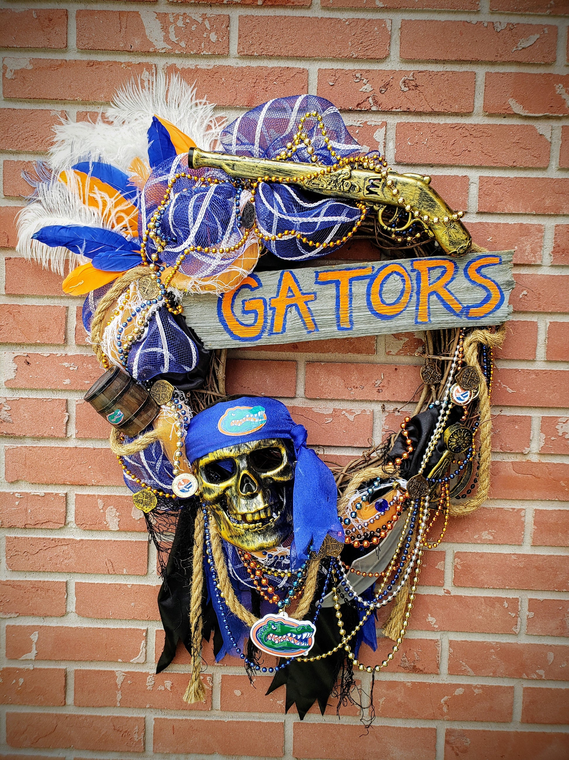 Gasparilla wreath UF Gators 