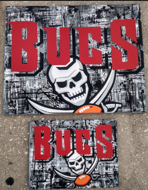 Buccaneers painting 