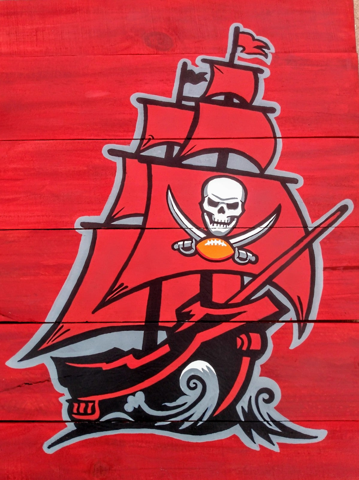 Bucs wall hanging