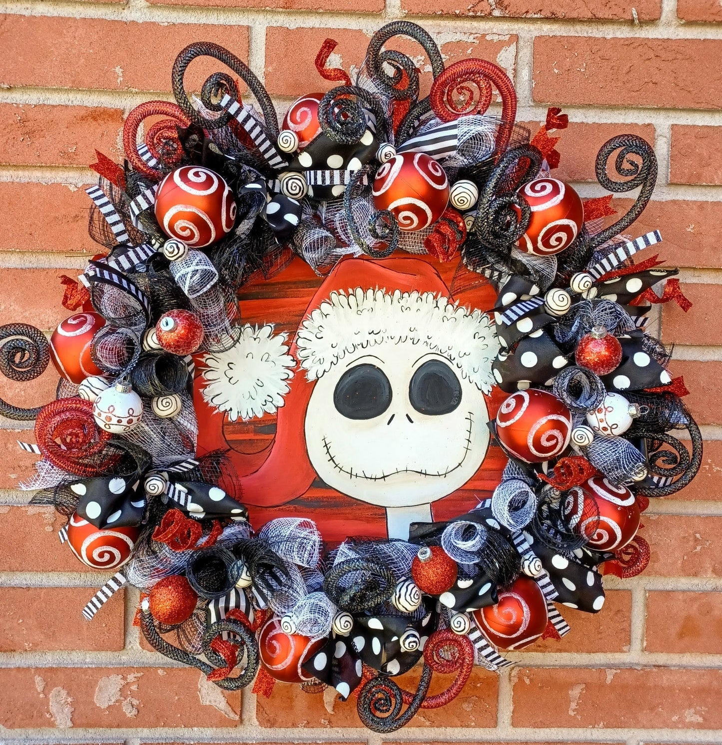 Nightmare before Christmas Door wreath 