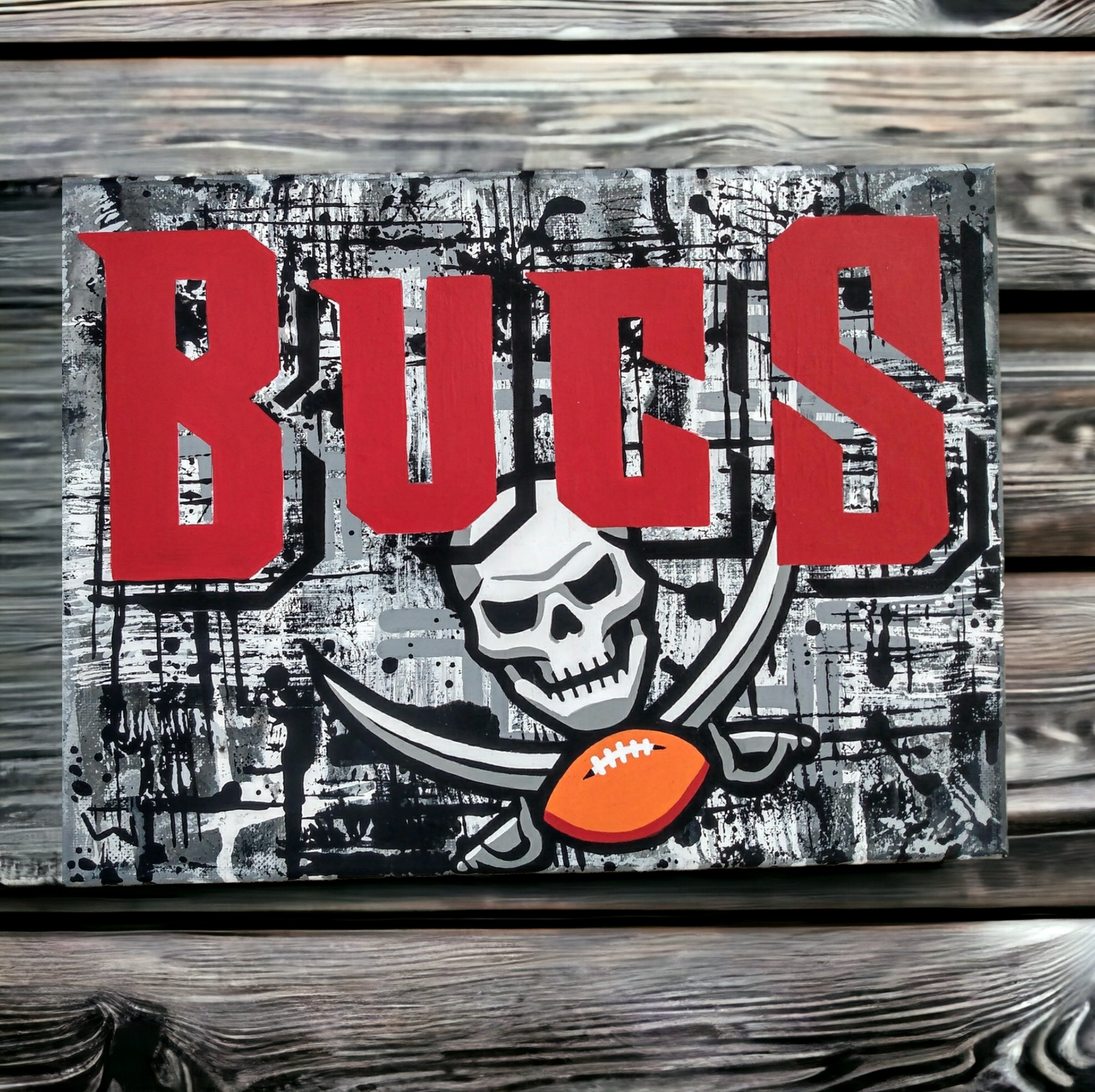 Buccaneers Wall Hangings Hand painted