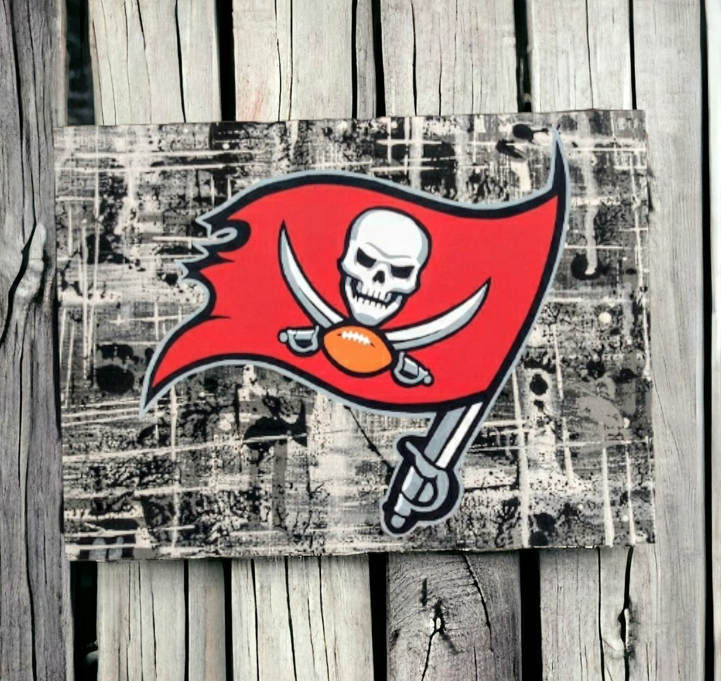 Buccaneers Wall Hangings Hand painted