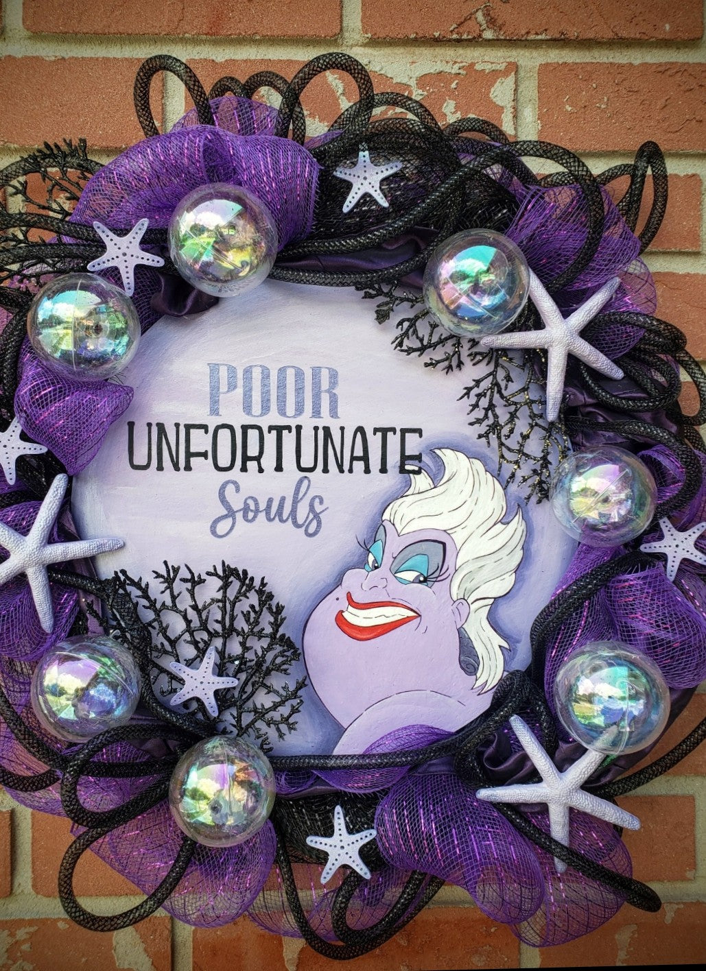 Ursula Poor Unfortunate Souls Villains Wreath